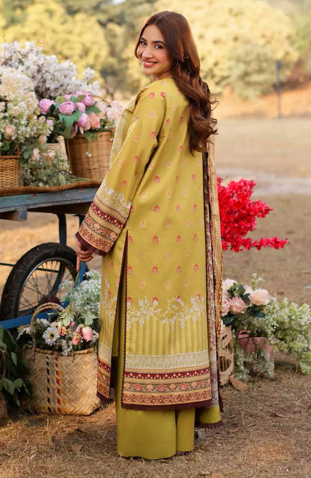 ASIM JOFA PRINTED LAWN ’25 VOL-I – UNSTITCHED 3 PIECE SUIT Summer Collection SKU#AJ32