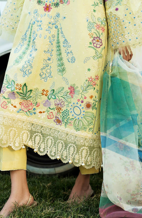 Sadaffawadkhan - SIRAA LAWN'25 BY SADAF FAWAD KHAN EMBROIDERED SUITS UNSTITCHED 3 PIECE -SUMMER COLLECTION - aubranz.com