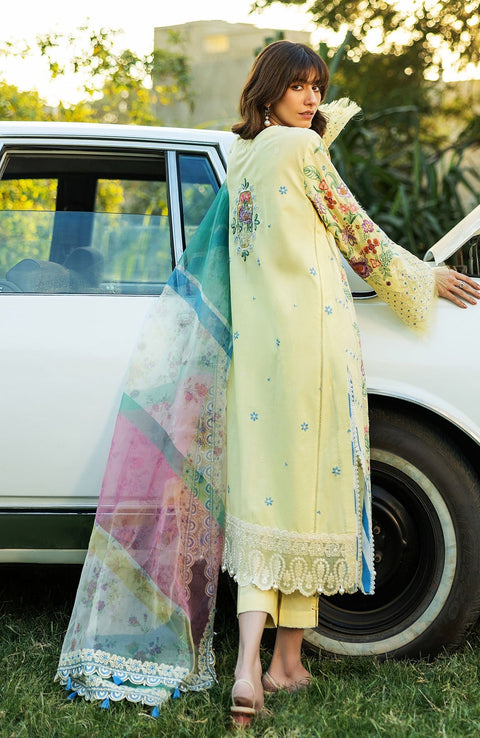 Sadaffawadkhan - SIRAA LAWN'25 BY SADAF FAWAD KHAN EMBROIDERED SUITS UNSTITCHED 3 PIECE -SUMMER COLLECTION - aubranz.com