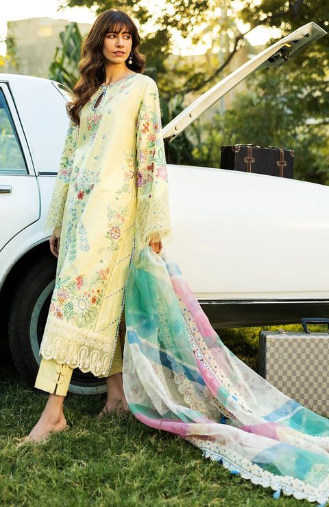 Sadaffawadkhan - SIRAA LAWN'25 BY SADAF FAWAD KHAN EMBROIDERED SUITS UNSTITCHED 3 PIECE -SUMMER COLLECTION - aubranz.com