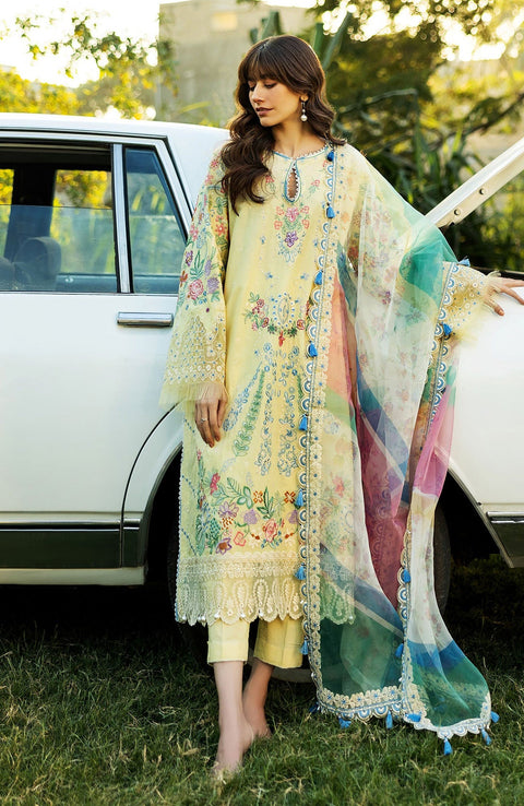 Sadaffawadkhan - SIRAA LAWN'25 BY SADAF FAWAD KHAN EMBROIDERED SUITS UNSTITCHED 3 PIECE -SUMMER COLLECTION - aubranz.com
