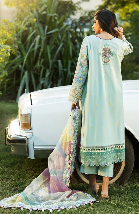 Sadaffawadkhan - SIRAA LAWN'25 BY SADAF FAWAD KHAN EMBROIDERED SUITS UNSTITCHED 3 PIECE -SUMMER COLLECTION - aubranz.com
