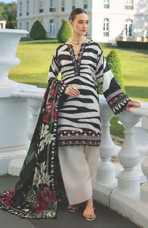 Elaf - Elaf Printed Lawn'25 Suits Unstitched 3 Piece - Summer Collection - aubranz.com