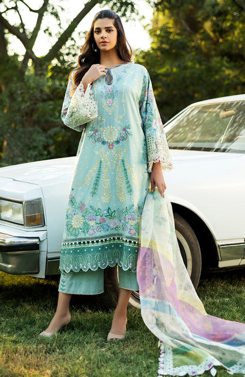 Sadaffawadkhan - SIRAA LAWN'25 BY SADAF FAWAD KHAN EMBROIDERED SUITS UNSTITCHED 3 PIECE -SUMMER COLLECTION - aubranz.com