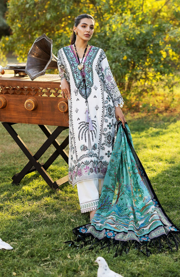 Sadaffawadkhan - SIRAA LAWN'25 BY SADAF FAWAD KHAN EMBROIDERED SUITS UNSTITCHED 3 PIECE -SUMMER COLLECTION - aubranz.com