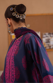 Saira_Rizwan - Laanem SS Lawn'25 By Saira Rizwan Embroidered Suits Unstitched 3 Piece - Summer Collection - aubranz.com