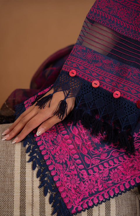 Saira_Rizwan - Laanem SS Lawn'25 By Saira Rizwan Embroidered Suits Unstitched 3 Piece - Summer Collection - aubranz.com