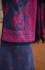 Saira_Rizwan - Laanem SS Lawn'25 By Saira Rizwan Embroidered Suits Unstitched 3 Piece - Summer Collection - aubranz.com