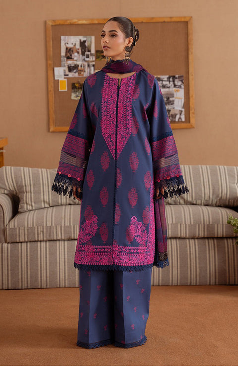 Saira_Rizwan - Laanem SS Lawn'25 By Saira Rizwan Embroidered Suits Unstitched 3 Piece - Summer Collection - aubranz.com