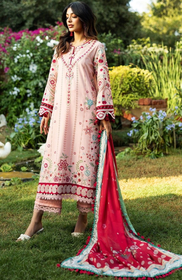 Sadaffawadkhan - SIRAA LAWN'25 BY SADAF FAWAD KHAN EMBROIDERED SUITS UNSTITCHED 3 PIECE -SUMMER COLLECTION - aubranz.com