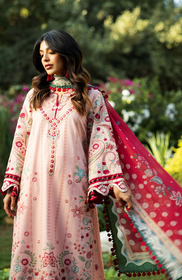Sadaffawadkhan - SIRAA LAWN'25 BY SADAF FAWAD KHAN EMBROIDERED SUITS UNSTITCHED 3 PIECE -SUMMER COLLECTION - aubranz.com