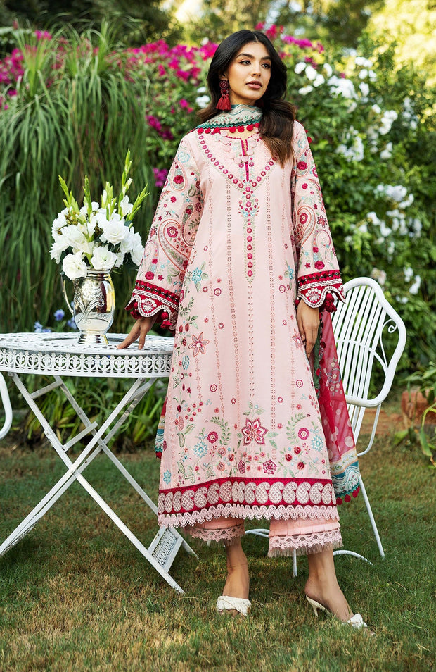 Sadaffawadkhan - SIRAA LAWN'25 BY SADAF FAWAD KHAN EMBROIDERED SUITS UNSTITCHED 3 PIECE -SUMMER COLLECTION - aubranz.com
