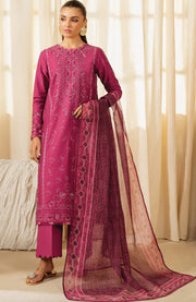 Xenia - Xenia Lawn'25 Embroidered Suits Unstitched 3 Piece - Summer Collection - aubranz.com