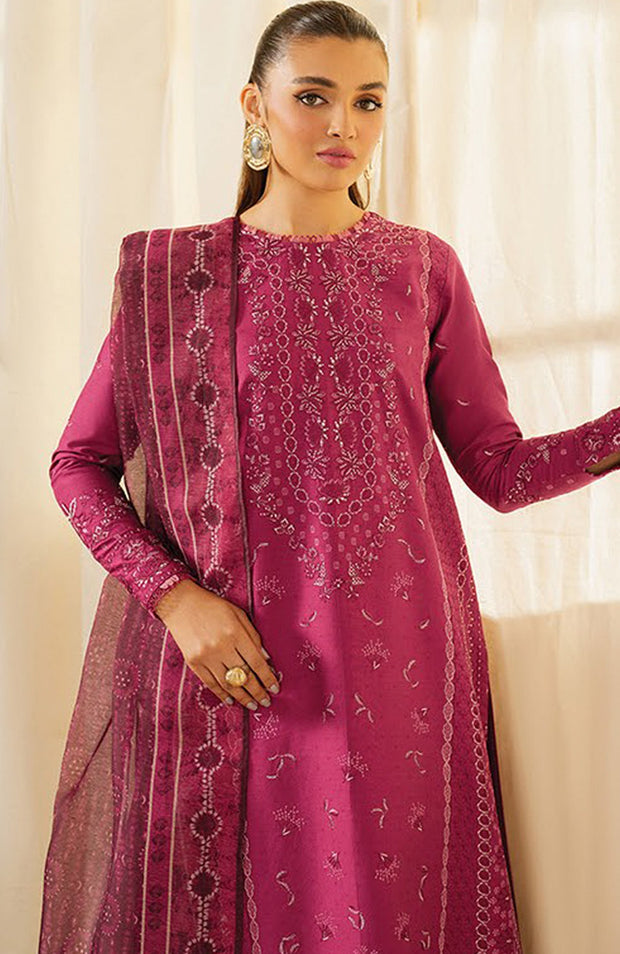 Xenia - Xenia Lawn'25 Embroidered Suits Unstitched 3 Piece - Summer Collection - aubranz.com