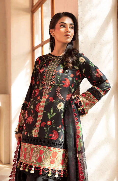 Mariab - M Basic Eid II Collection'25 Printed Lawn Suits Unstitched 3 piece - summer collection - aubranz.com