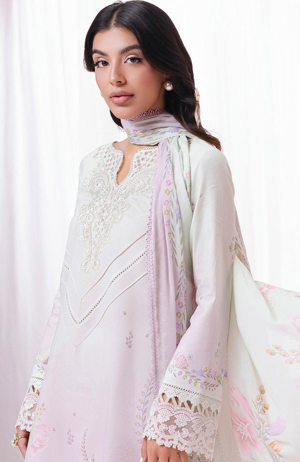 Qalamkar - Q Prints Vol II'25 by Qalamkar Printed Lawn Suits Unstitched 3 Piece - Summer Collection - aubranz.com