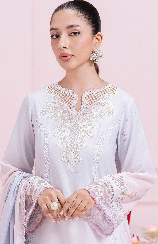 Qalamkar - Q Prints Vol II'25 by Qalamkar Printed Lawn Suits Unstitched 3 Piece - Summer Collection - aubranz.com