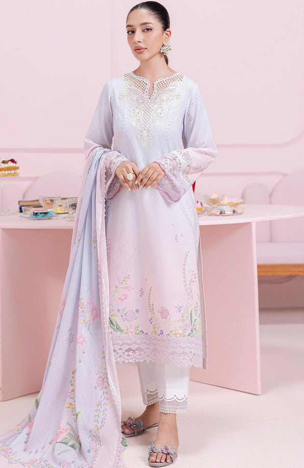 Qalamkar - Q Prints Vol II'25 by Qalamkar Printed Lawn Suits Unstitched 3 Piece - Summer Collection - aubranz.com