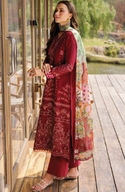 Xenia - Xenia Luxury Lawn'25 Embroidered Suits Unstitched 3 Piece - Summer Collection - aubranz.com