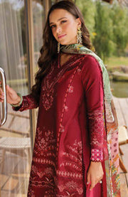 Xenia - Xenia Luxury Lawn'25 Embroidered Suits Unstitched 3 Piece - Summer Collection - aubranz.com