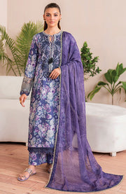 Xenia - XENIA PRINTKARI LAWN'25 EMBROIDERED SUITS UNSTITCHED 3 PIECE - SUMMER COLLECTION - aubranz.com