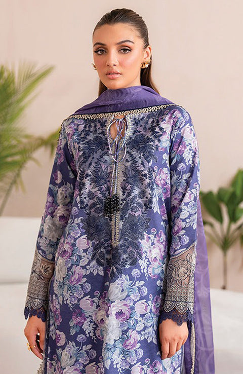 Xenia - XENIA PRINTKARI LAWN'25 EMBROIDERED SUITS UNSTITCHED 3 PIECE - SUMMER COLLECTION - aubranz.com