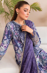 Xenia - XENIA PRINTKARI LAWN'25 EMBROIDERED SUITS UNSTITCHED 3 PIECE - SUMMER COLLECTION - aubranz.com