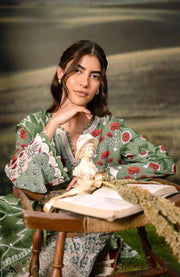 Mariab - M BASIC PRE-FALL CASUAL'25 BY MARIA B PRINTED ARABIC LAWN SUITS UNSTITCHED 3 PIECE - SUMMER COLLECTION - aubranz.com