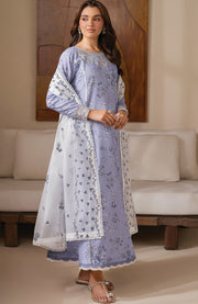 Xenia - Xenia Lawn'25 Embroidered Suits Unstitched 3 Piece - Summer Collection - aubranz.com
