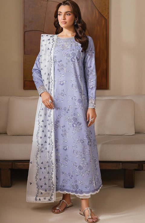 Xenia - Xenia Lawn'25 Embroidered Suits Unstitched 3 Piece - Summer Collection - aubranz.com