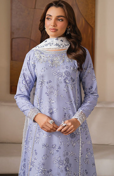 Xenia - Xenia Lawn'25 Embroidered Suits Unstitched 3 Piece - Summer Collection - aubranz.com