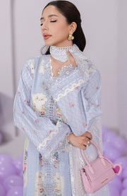 Qalamkar - Q Prints Vol II'25 by Qalamkar Printed Lawn Suits Unstitched 3 Piece - Summer Collection - aubranz.com