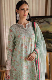 Xenia - Xenia Luxury Lawn'25 Embroidered Suits Unstitched 3 Piece - Summer Collection - aubranz.com