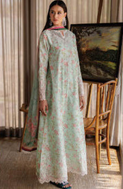Xenia - Xenia Luxury Lawn'25 Embroidered Suits Unstitched 3 Piece - Summer Collection - aubranz.com
