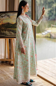 Xenia - Xenia Luxury Lawn'25 Embroidered Suits Unstitched 3 Piece - Summer Collection - aubranz.com