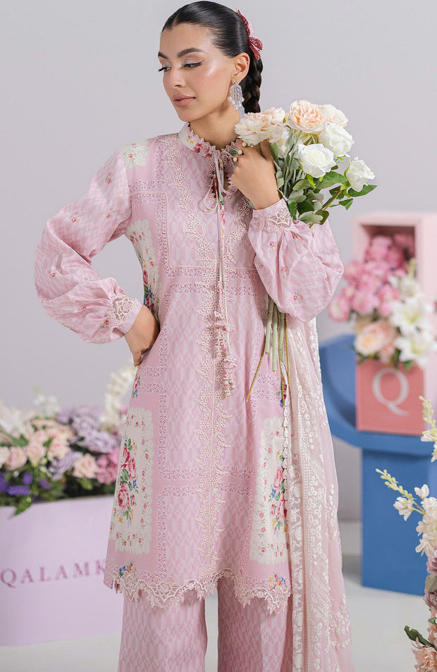 Qalamkar - Q Prints Vol II'25 by Qalamkar Printed Lawn Suits Unstitched 3 Piece - Summer Collection - aubranz.com