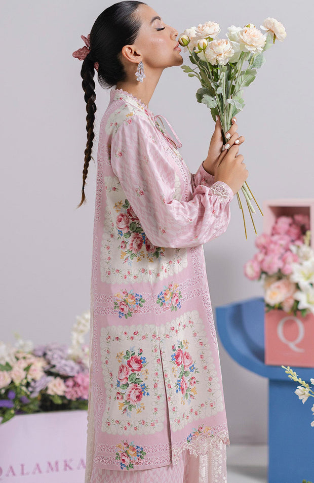 Qalamkar - Q Prints Vol II'25 by Qalamkar Printed Lawn Suits Unstitched 3 Piece - Summer Collection - aubranz.com
