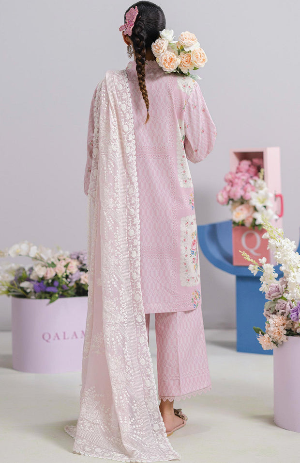 Qalamkar - Q Prints Vol II'25 by Qalamkar Printed Lawn Suits Unstitched 3 Piece - Summer Collection - aubranz.com