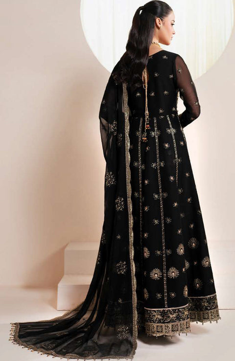 Alizehbybilal - Alizeh Reena Handcrafted Eid Edit'25 Embroidered Chiffon Suits Unstitched 3 Piece - Summer Collection - aubranz.com