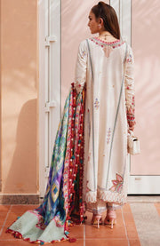Fta - WES LUXURY LAWN'25 BY FARAH TALIB AZIZ EMBROIDERED SUITS UNSTITCHED 3 PIECE - SUMMER COLLECTION - aubranz.com