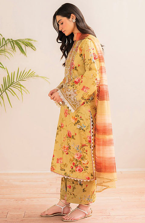 Xenia - XENIA PRINTKARI LAWN'25 EMBROIDERED SUITS UNSTITCHED 3 PIECE - SUMMER COLLECTION - aubranz.com