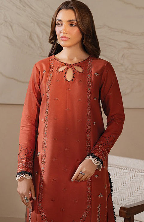 Xenia - Xenia Lawn'25 Embroidered Suits Unstitched 3 Piece - Summer Collection - aubranz.com