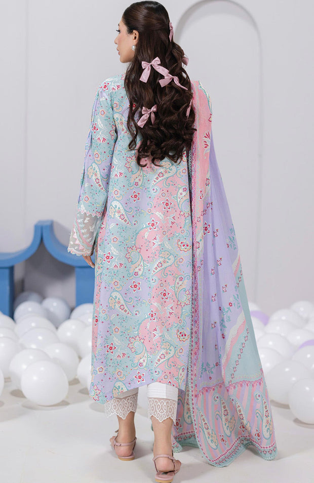 Qalamkar - Q Prints Vol II'25 by Qalamkar Printed Lawn Suits Unstitched 3 Piece - Summer Collection - aubranz.com