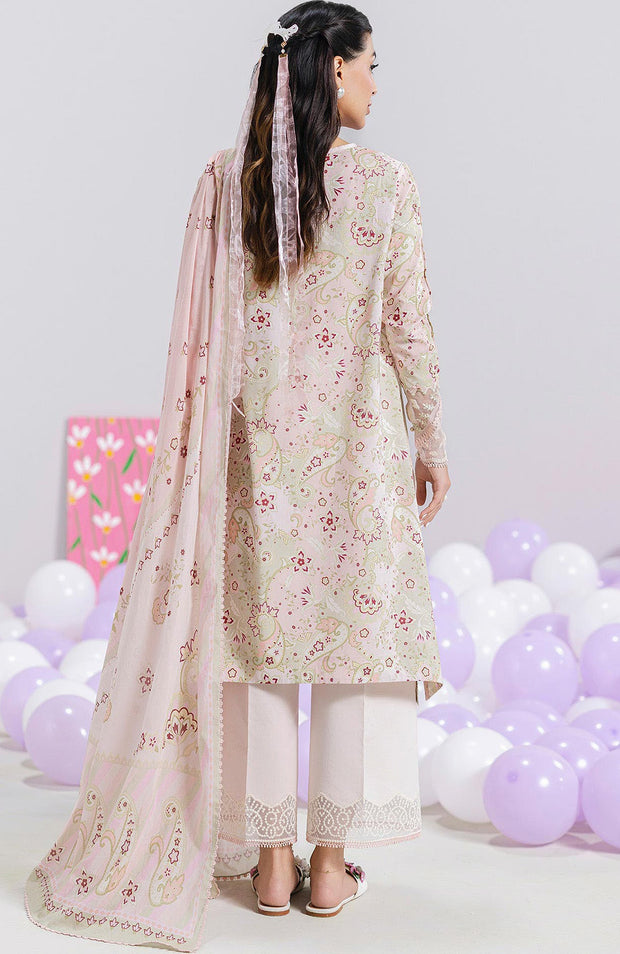 Qalamkar - Q Prints Vol II'25 by Qalamkar Printed Lawn Suits Unstitched 3 Piece - Summer Collection - aubranz.com