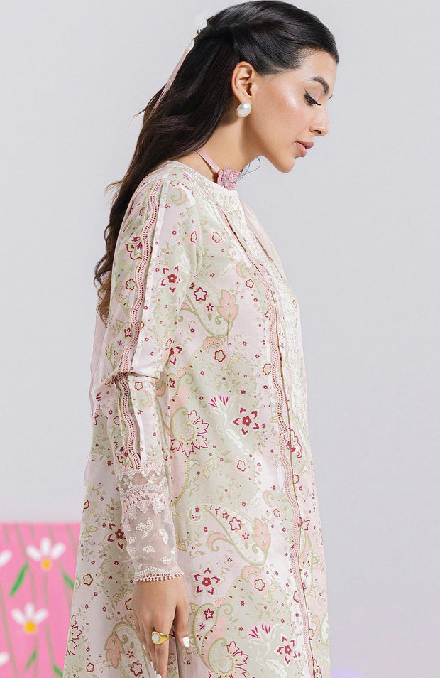 Qalamkar - Q Prints Vol II'25 by Qalamkar Printed Lawn Suits Unstitched 3 Piece - Summer Collection - aubranz.com