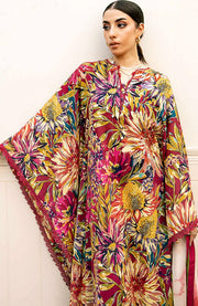 Mariab - M Basic Eid II Collection'25 Printed Lawn Suits Unstitched 3 piece - summer collection - aubranz.com