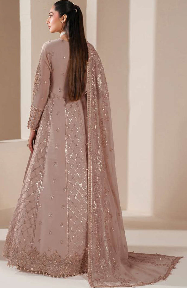 Alizehbybilal - Alizeh Reena Handcrafted Eid Edit'25 Embroidered Chiffon Suits Unstitched 3 Piece - Summer Collection - aubranz.com