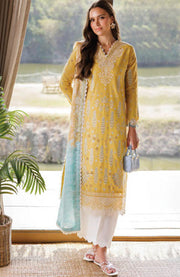 Xenia - Xenia Luxury Lawn'25 Embroidered Suits Unstitched 3 Piece - Summer Collection - aubranz.com