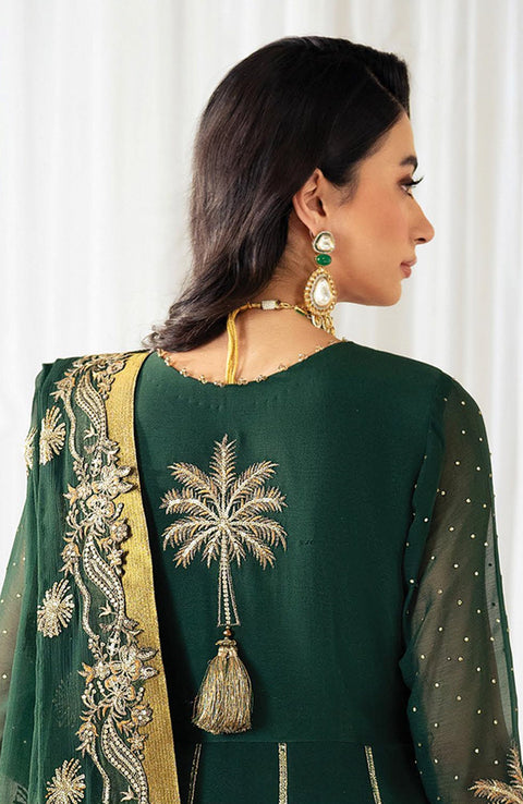 Alizehbybilal - Alizeh celine luxury chiffon'25 Embroidered Suits unstitched 3 piece - formal collection - aubranz.com