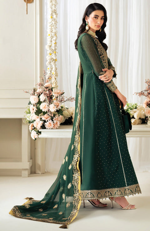 Alizehbybilal - Alizeh celine luxury chiffon'25 Embroidered Suits unstitched 3 piece - formal collection - aubranz.com